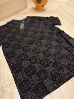 Versace BlackSuede Tshirt