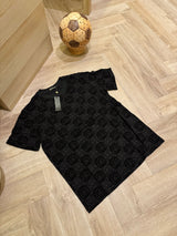 Versace BlackSuede Tshirt