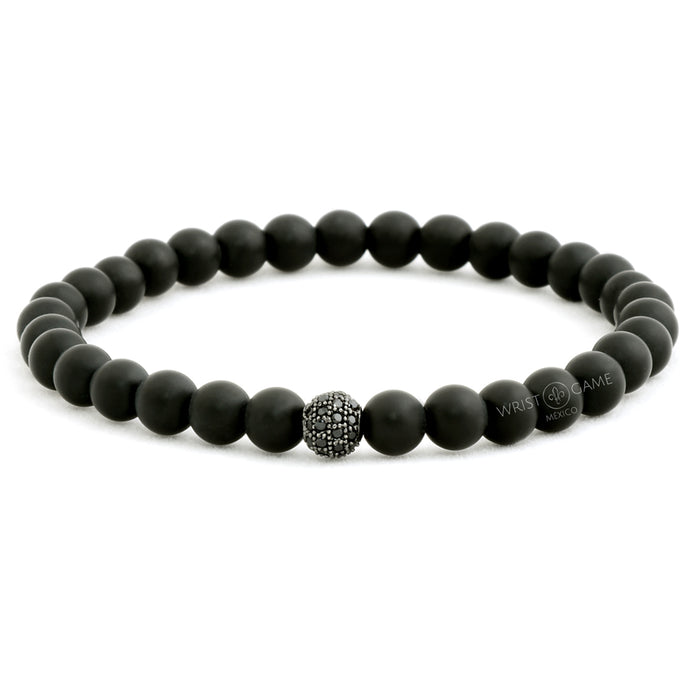 CZ BLACK BRACELET