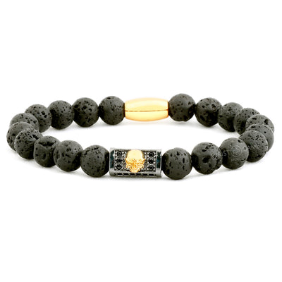 GOLD PUNISHER BRACELET