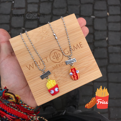 FRIES BFF NECKLACE DUET