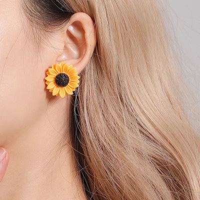 ARETES GIRASOL