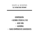 GEL ANTIBACTERIAL SAFE & SOUND PREMIUM